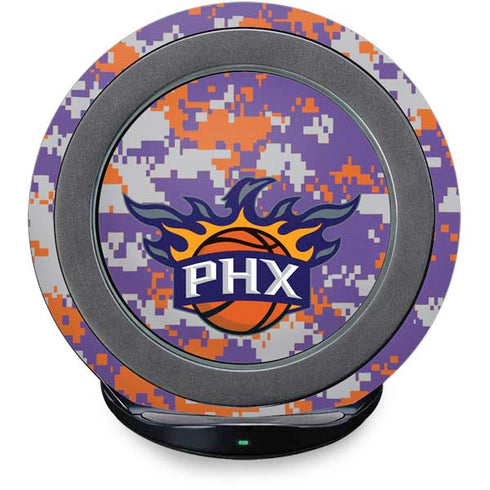 NBA Phoenix Suns Digi Camo Fast Charge Wireless Charging Stand Skin